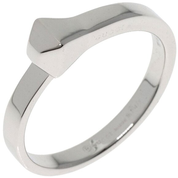 GUCCI 18k White Gold Ring - Picture 2 of 9